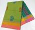 PL Salem Sarees Hand Block Printed Saree
